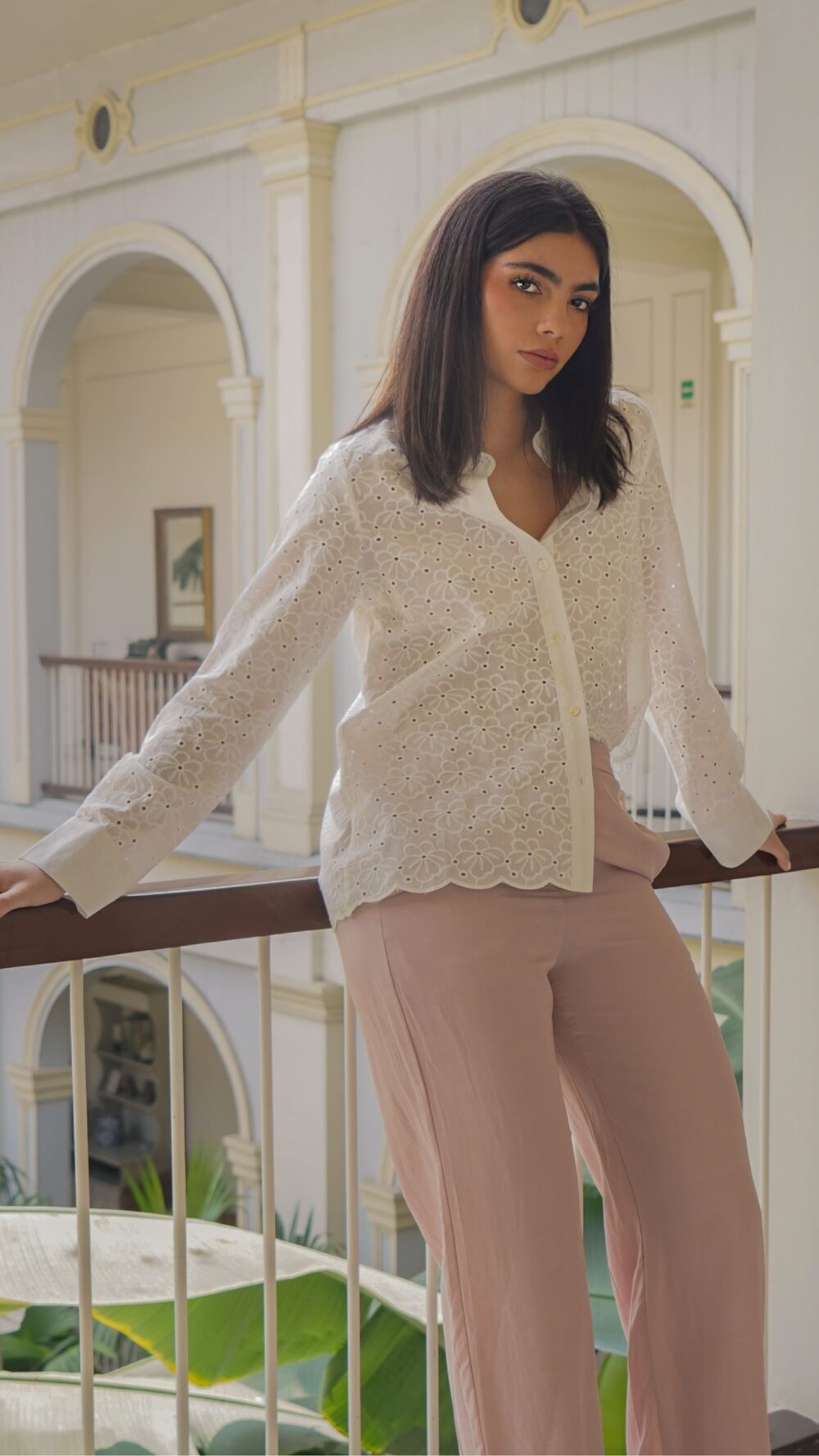 Camisa bordada - Imagen 2