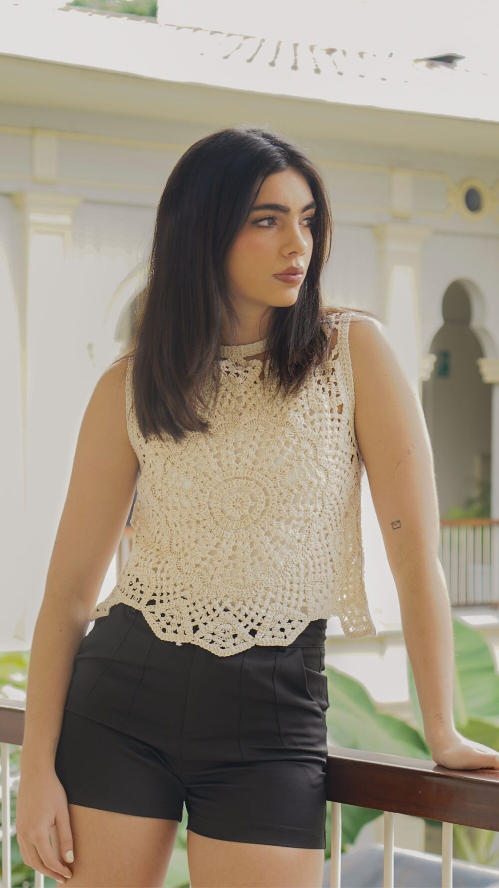 Blusa tejida