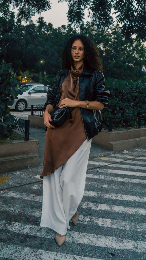 Pantalón satinado